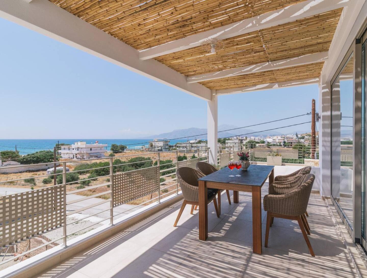 Ammokrinos Luxury Homes,150M From The Beach Kalamaki  Exterior foto