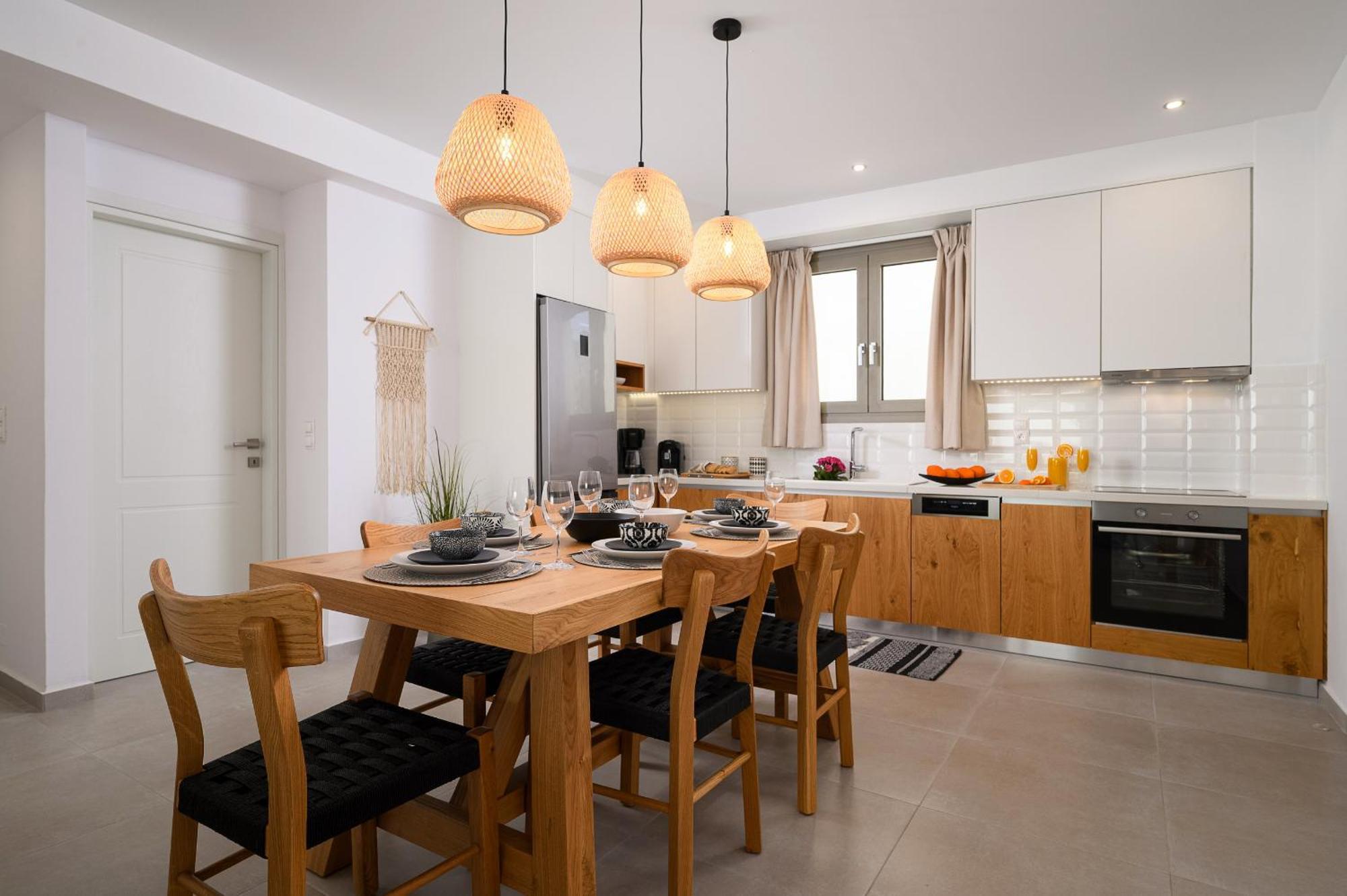 Ammokrinos Luxury Homes,150M From The Beach Kalamaki  Exterior foto